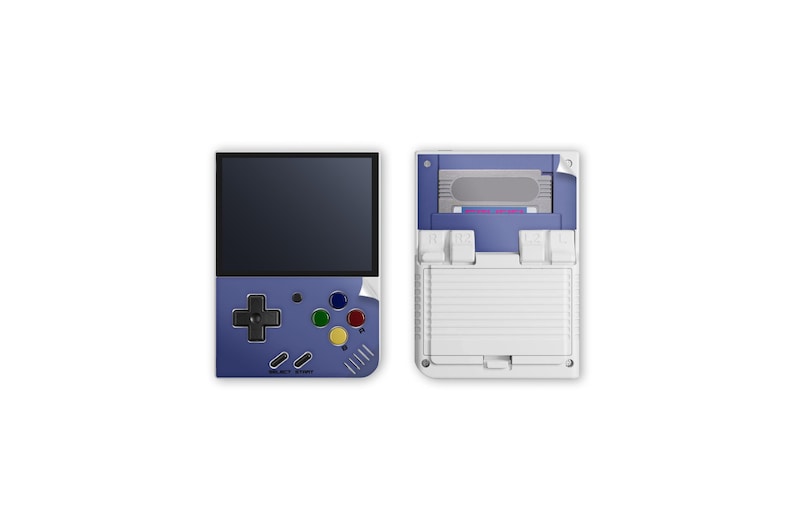 Miyoo Mini Plus Game Boy Inspired Skins Blue