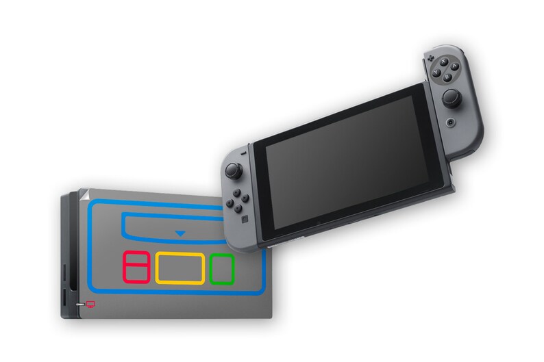 super nintendo switch skin