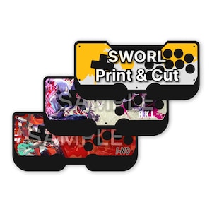 SWORL JunkFood Arcades Custom Print and Cut