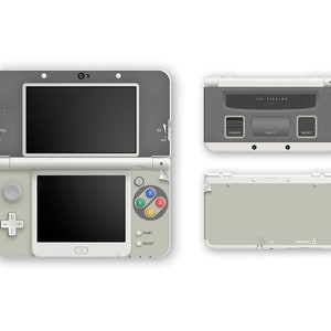 Super Famicom SNES Inspired Skins for New 3DS and New 3DS XL image 1