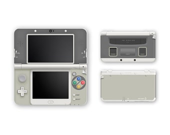 Super Famicom SNES Inspired Skins for New 3DS and New 3DS XL