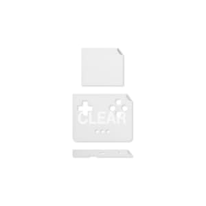 アナログポケット用透明保護ステッカー