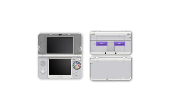 New 3DS スーパーファミコン SNES 風スキン - Etsy 日本