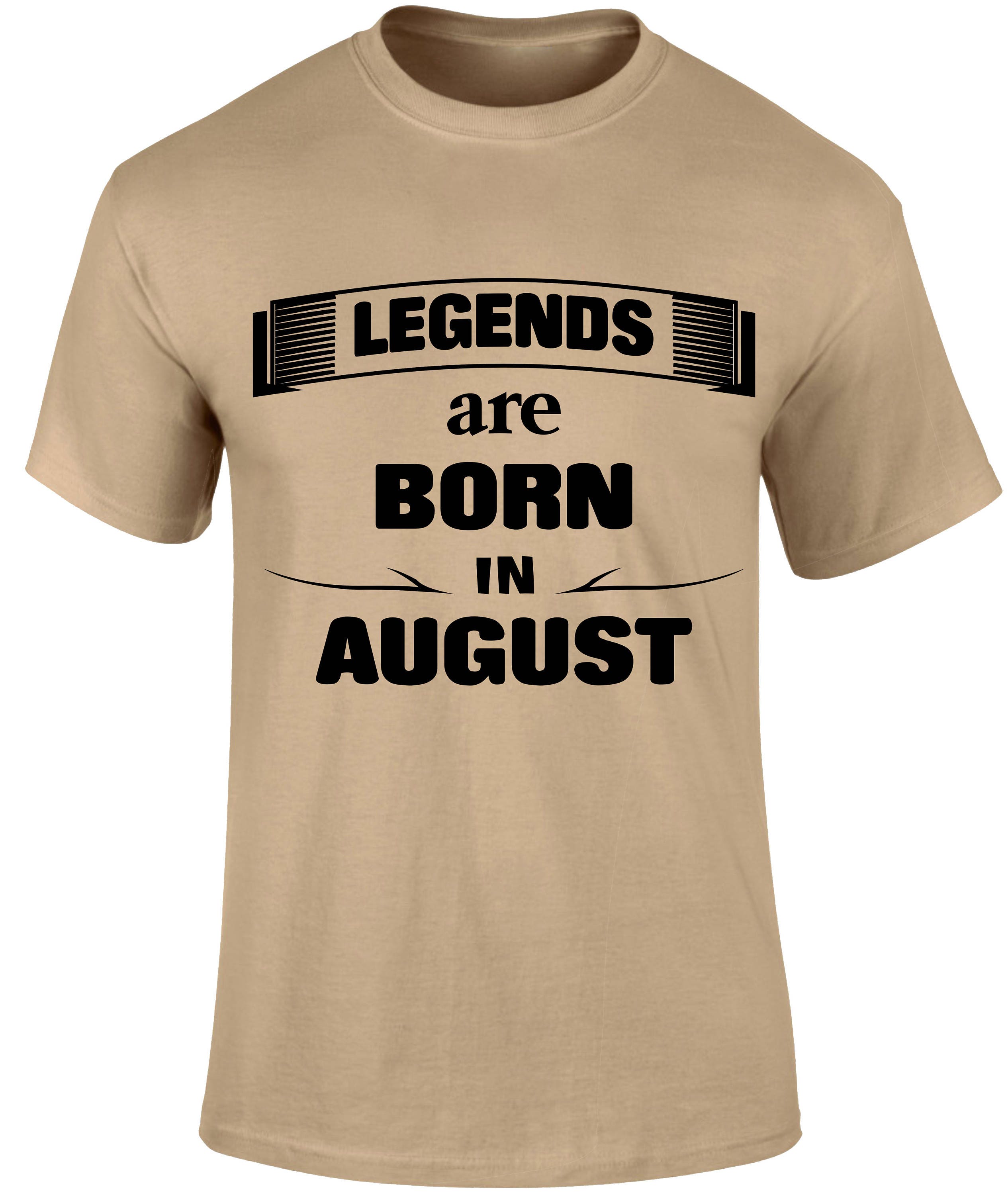 Anniversaire chemise pour homme t shirt légendes naissent en chemise août anniversaire mois naissance jour Slogan légende t cadeau pour papa Cool t shirt la légende Anniversaire chemise pour homme t t t shirt légendes naissent en chemise août anniversaire mois naissance jour Slogan légende t cadeau pour papa Cool t shirt la légende cb971a