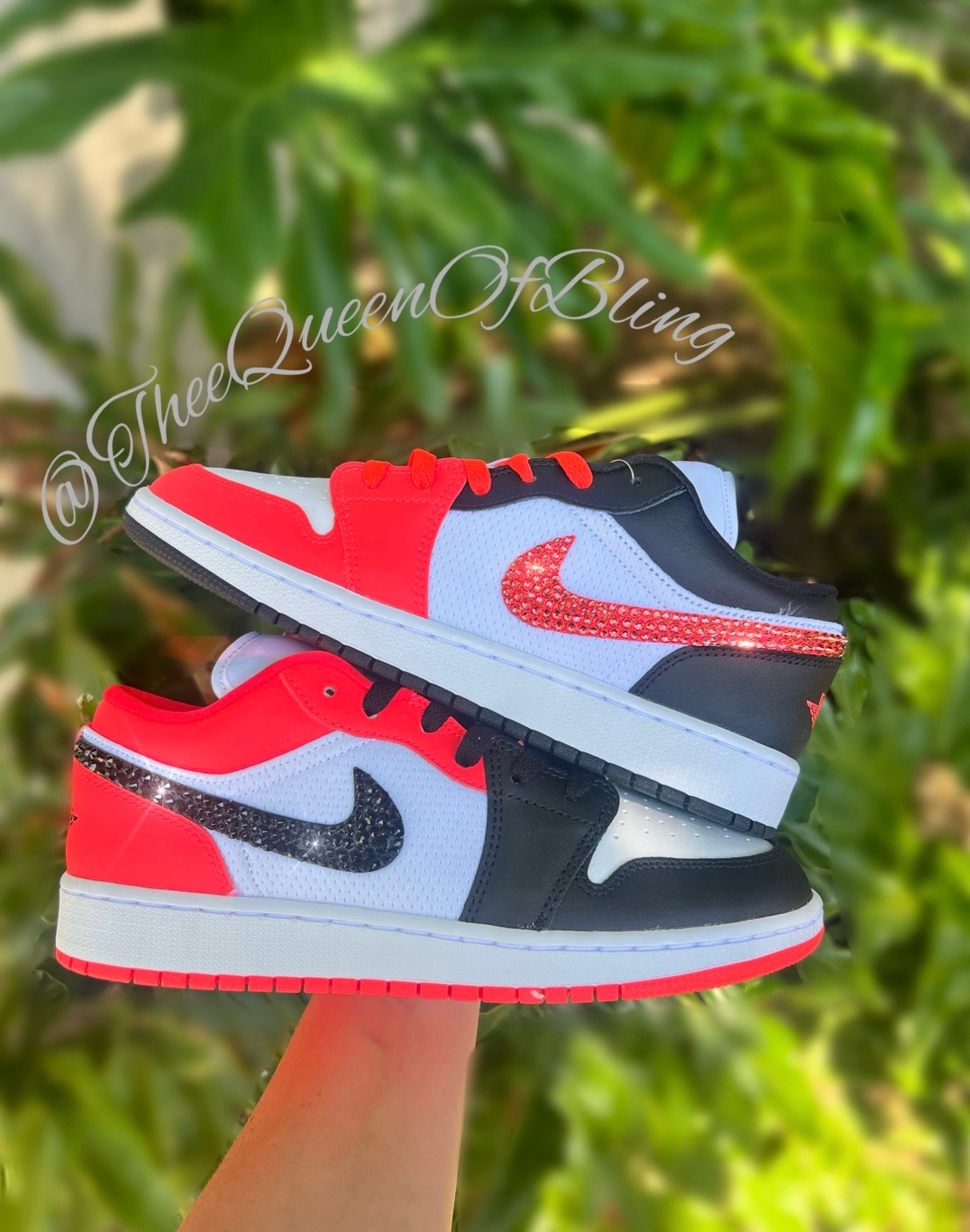 Women's Air Jordan 1 Low OG with Swarovski® Crystals