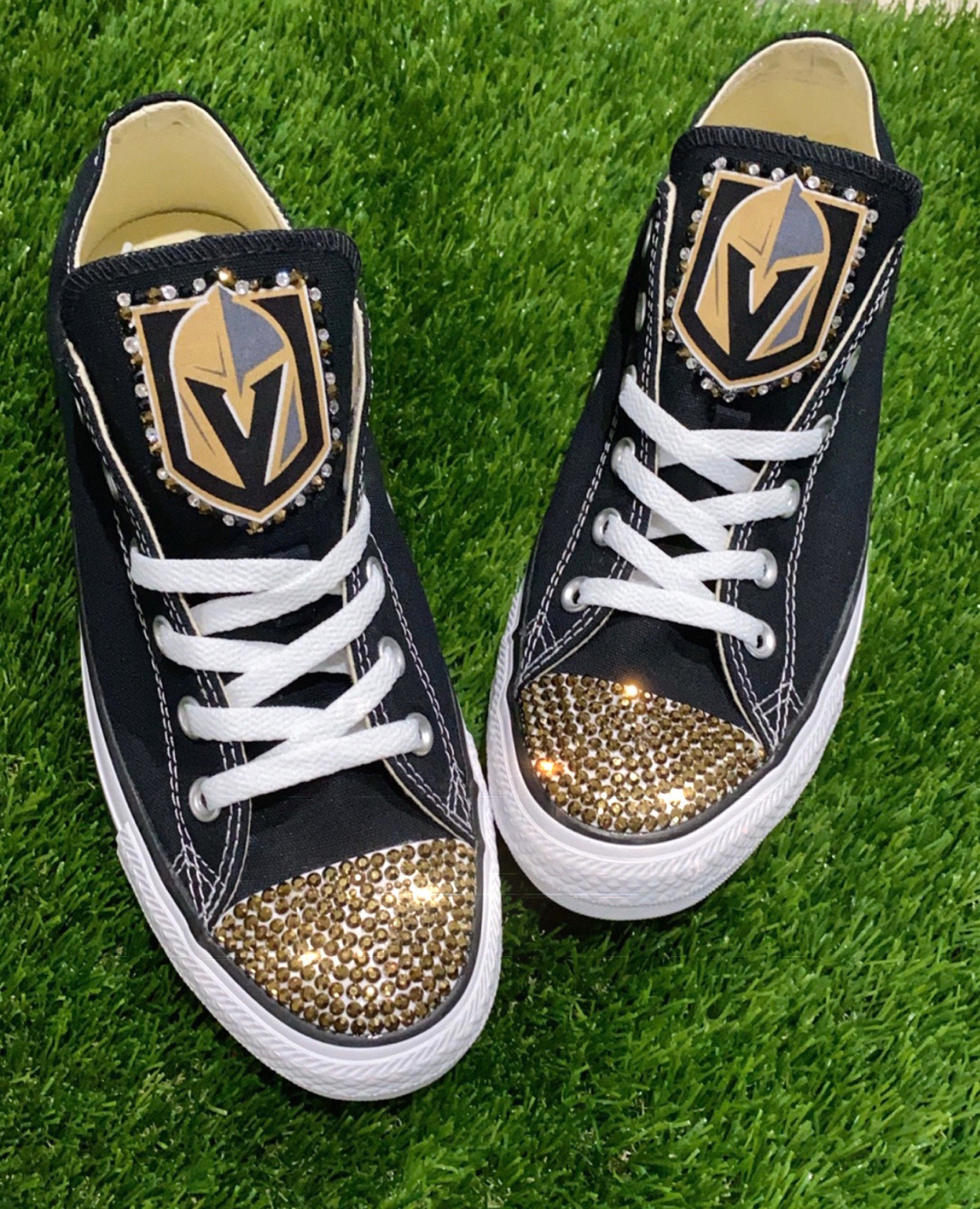  Boutique Crystallized Gold VGK Jerseys – Bling Vegas