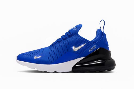 Nike Royal Blue Athletic Sneakers with Silver Swoosh Nike Shox TL | Hyper Royal/mtlc Silver | SVD USA main image 4
