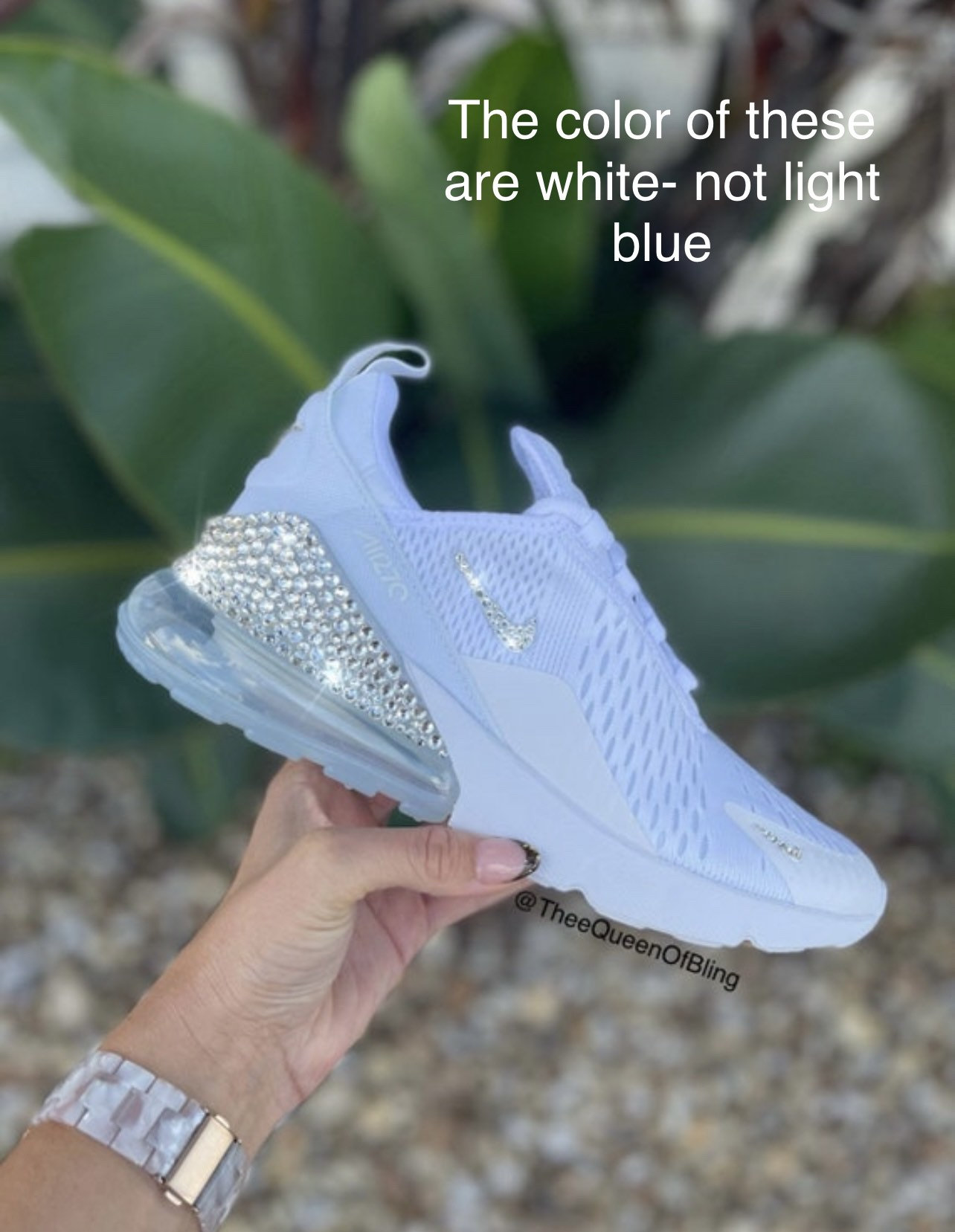 Nike Air max 270 blanco para mujer - Etsy