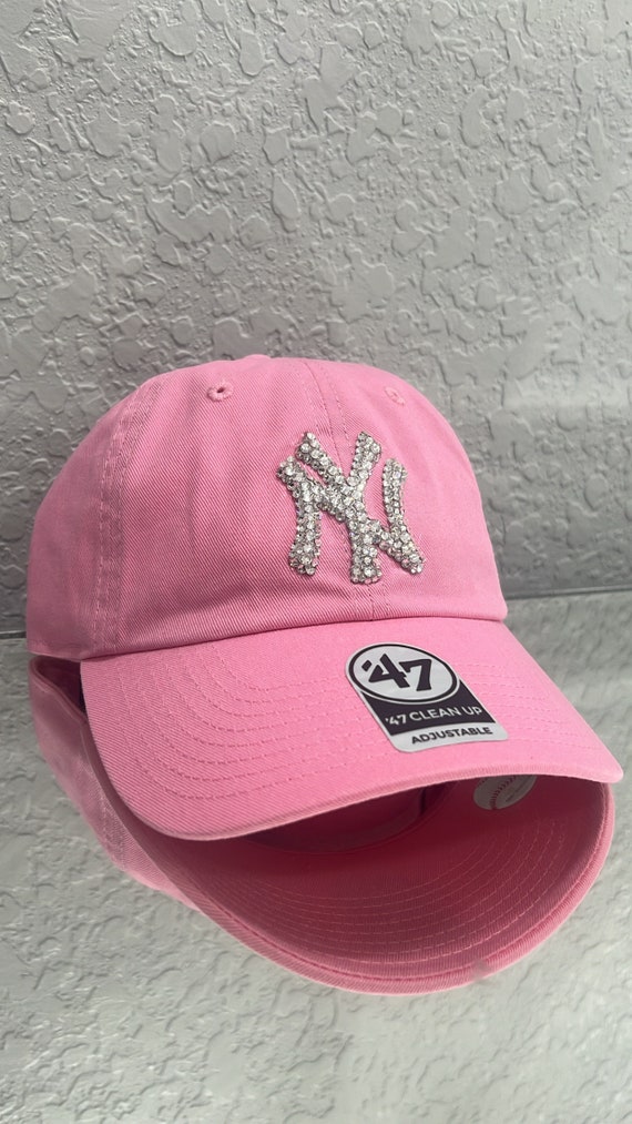 Womens New York Yankees Hat With Swarovski Crystals - Etsy display picture 1