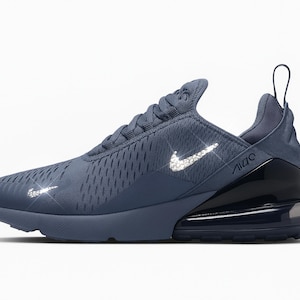 nike air max 270 navy running shoes
