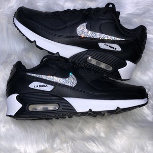 Swarvoski Nike Air Max 90, wedding nikes , wedding nike shoes , bride nike shoes