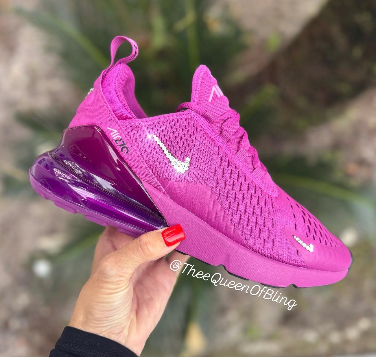 Purple Nike 270 Etsy UK