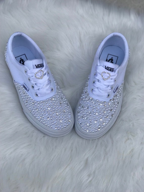 bedazzled sneakers for wedding