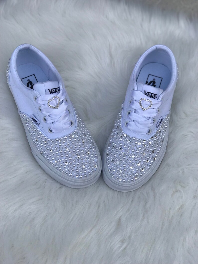 bedazzled sneakers for wedding