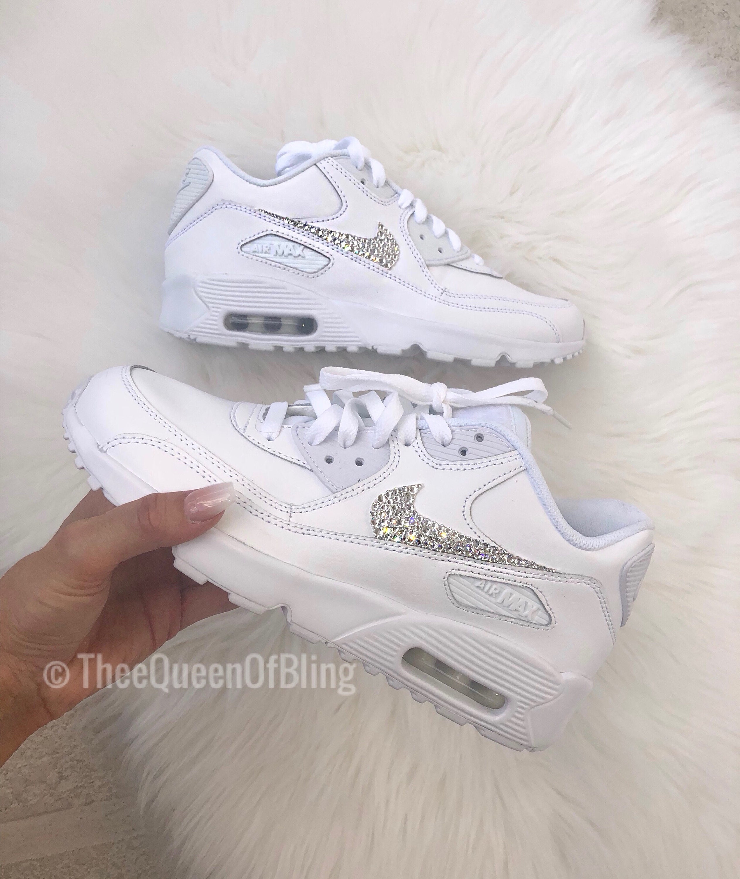 Nike Air Max 90 Custom White 'Maroon Paisley' Premo Edition