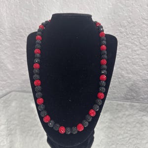 Collana personalizzabile con strass da baseball