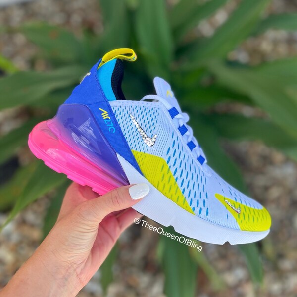 womens rainbow air max 270
