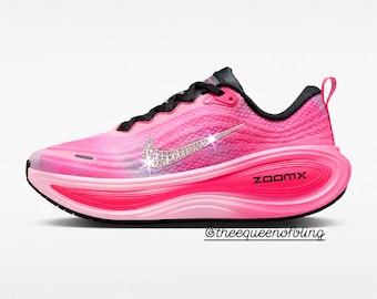 NEW!  Womens Vomero Plus pink with Swarvoski crystals