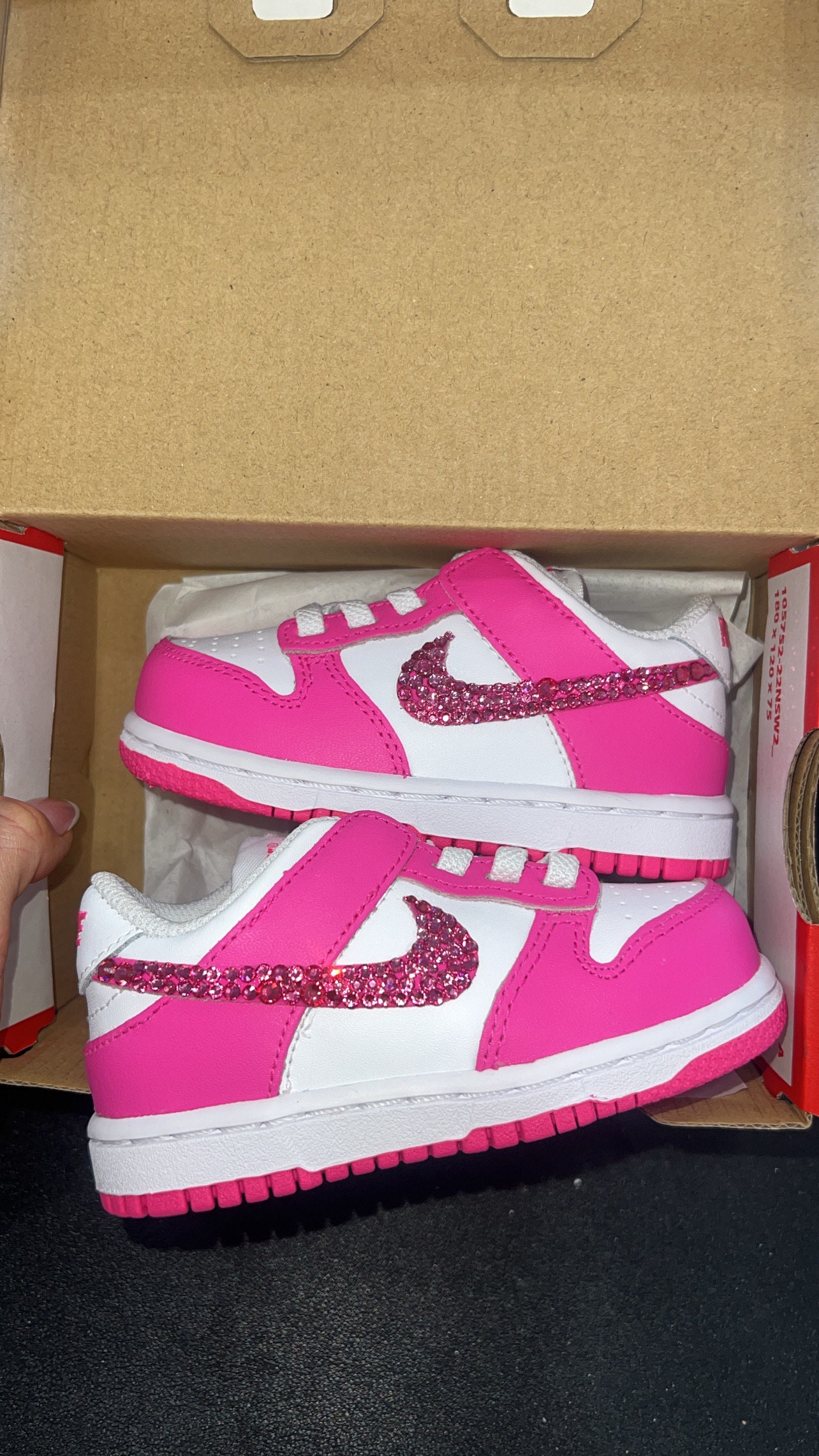 pink nike box