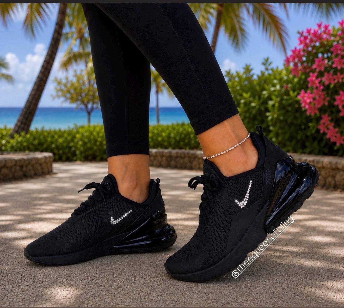 MARVIC AIR (JP) ONYX BLACK 未開封 Women's Black Nike Air Max 270 With Swarvoski Crystals - Etsy