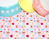 Coffee Station Mat Pyrex on Pink Dish Drying Mat Pet Dish Placemat Kitchen Appliance Mat Table Mat 16 quot x 20 quot Retro Kitchen Gift
