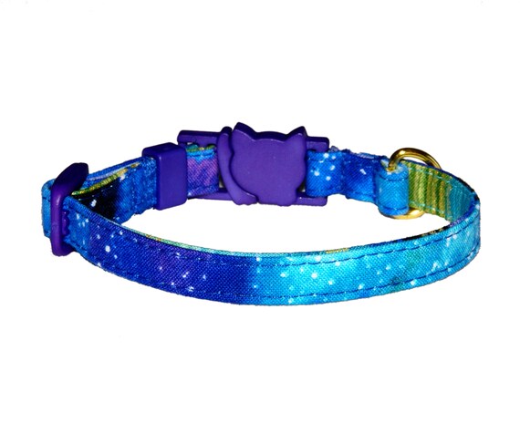 galaxy kitten collar