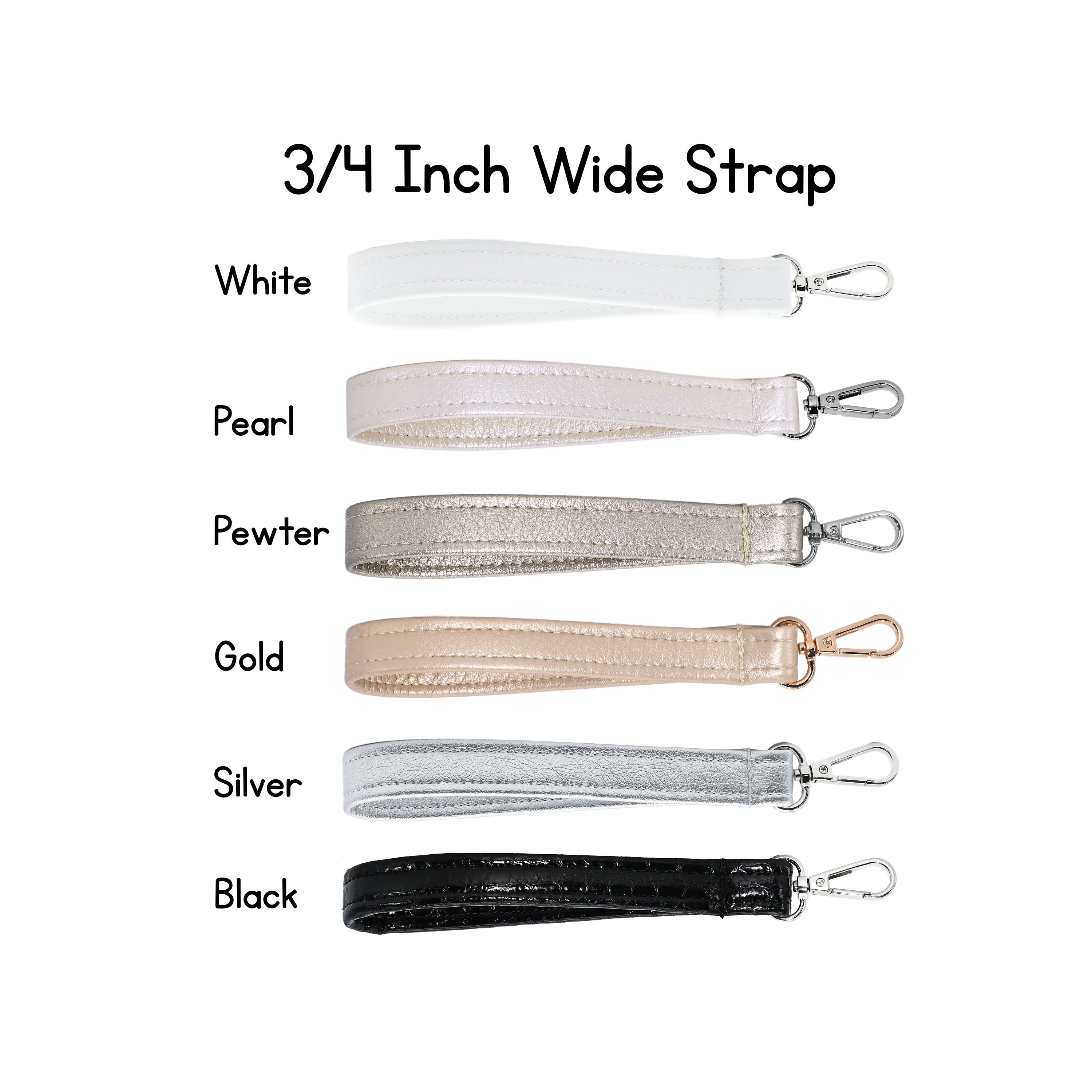 Pearl Chain Handbag Short Handle and Charm / Handbag Strap for