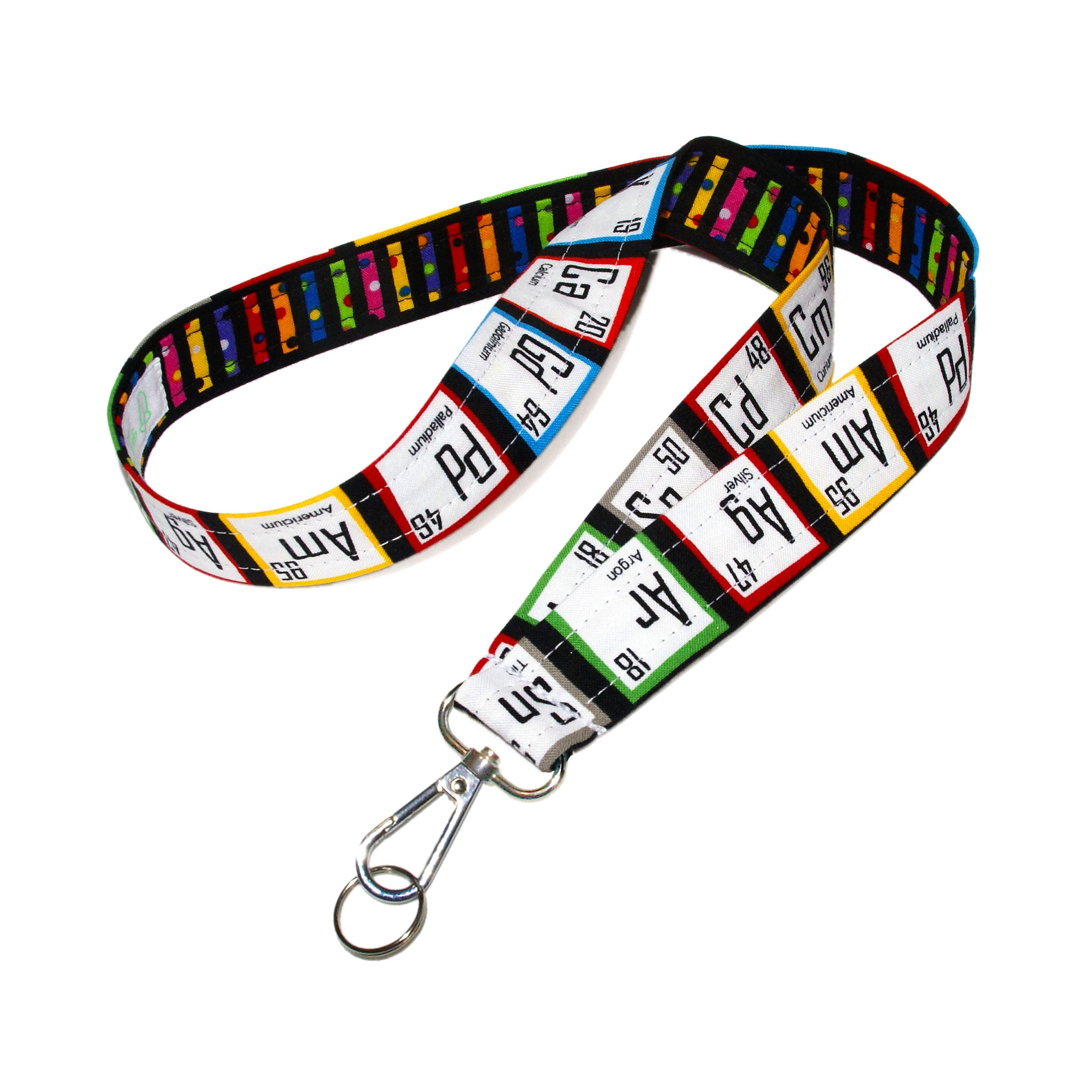 Periodic Table Lanyard Science Neck Strap Teacher Gift Gifts for