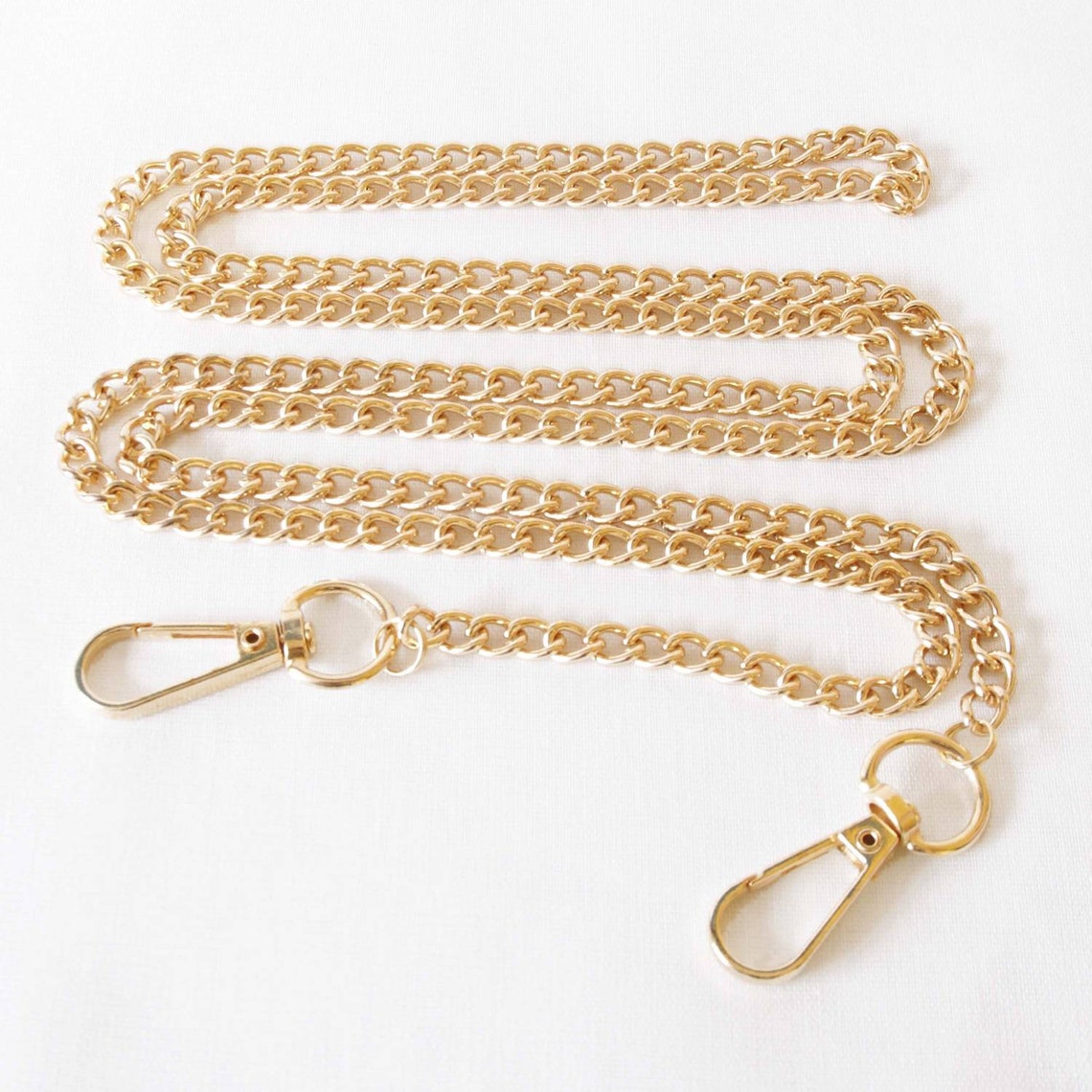 50 Gold Handbag Chain Crossbody Chain Strap Evening Etsy