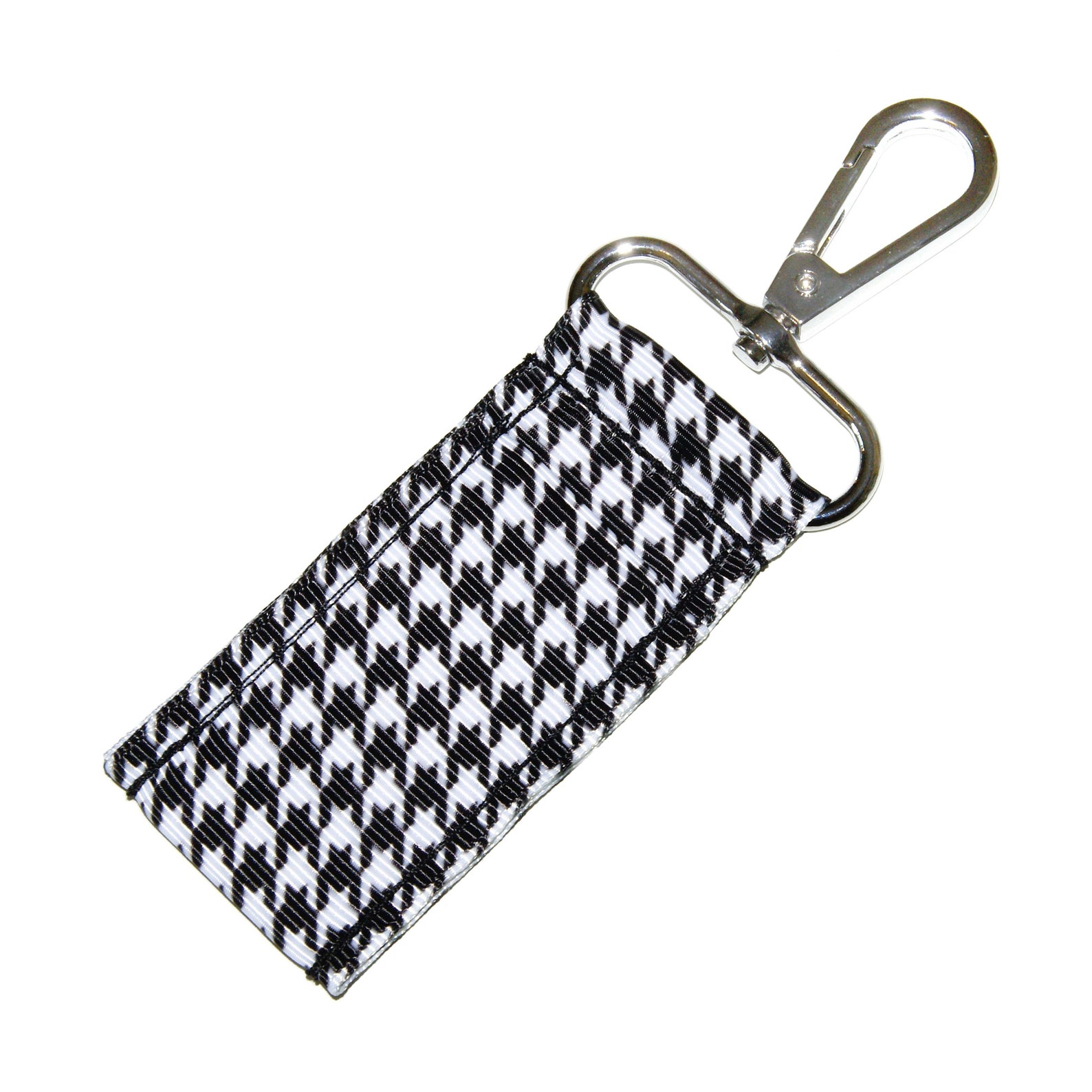 Lip Balm Holder Black & White Houndstooth Check Swivel Etsy