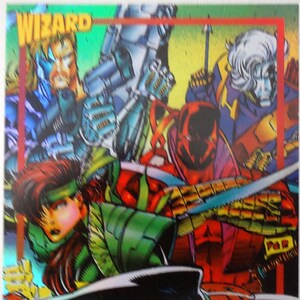 Drei 1993 Trading Karten Wizard Team Kibosh-O-Meter StormWatch 4 Jim Lee; StrykeForce 9 Marc Silvestri; Blitzkrieg Hoang Nguyen Die Schöpfer