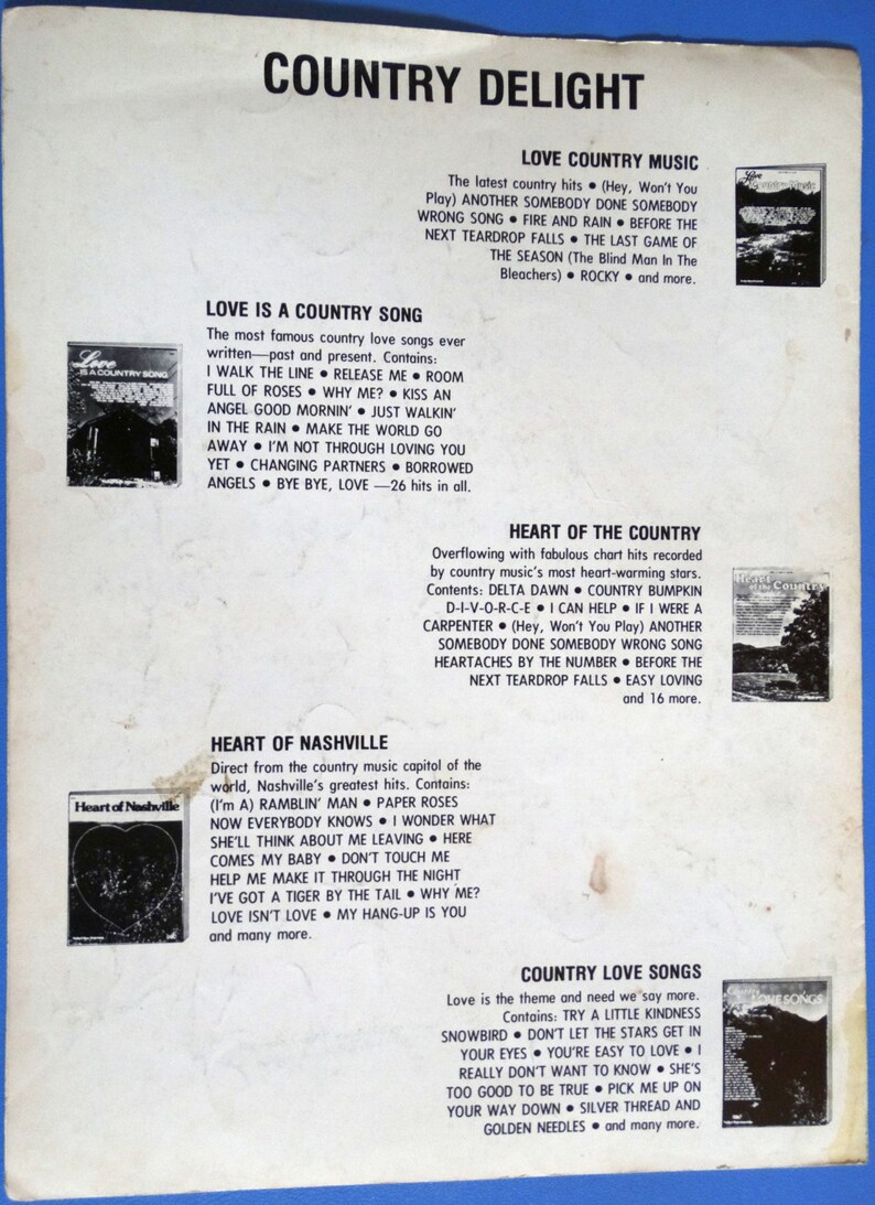 Lucille Vintage Sheet Music 1976 Kenny Rogers Portrait Cover Etsy