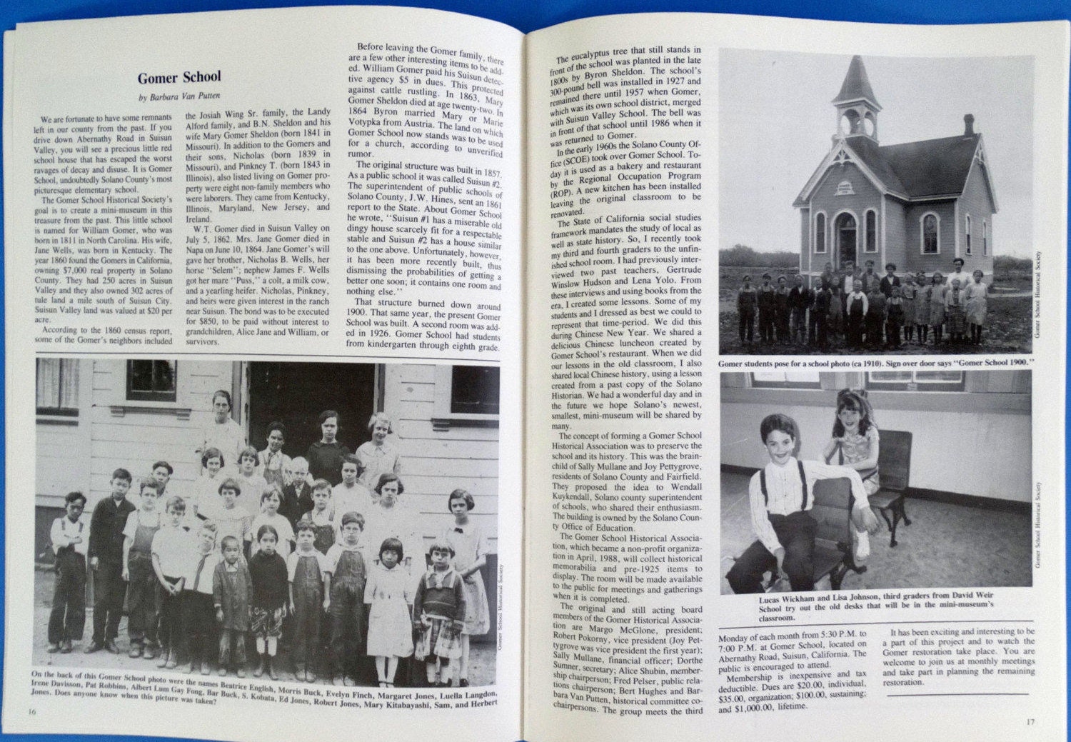 The Solano Historian Magazine Vol. VI No. 1 May, 1990 - Etsy