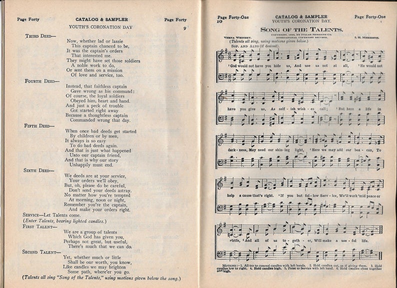 The Tullarmeredith Catalog & Sampler for Mother's Day Children's Day