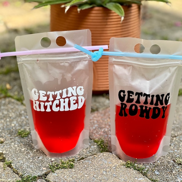 Custom Drink Pouch Etsy