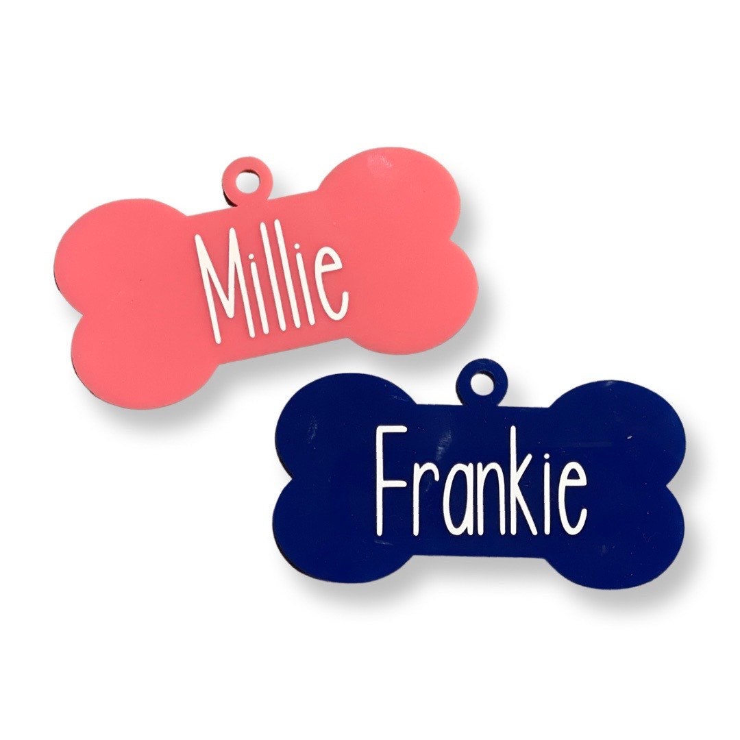 Personalized Dog Pet Name Christmas Ornament Gift Custom Dog Etsy