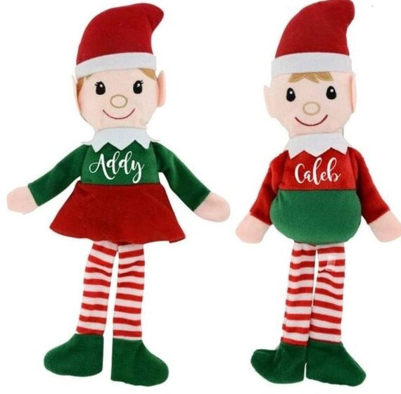 large plush elf