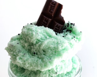 Mint Chip Cloud Slime Scented W/Charm Plus FREE Slime & Extras Instant Snow Fluffy Slime Birthday Gift/Toy for kids Best Seller Slime Shop