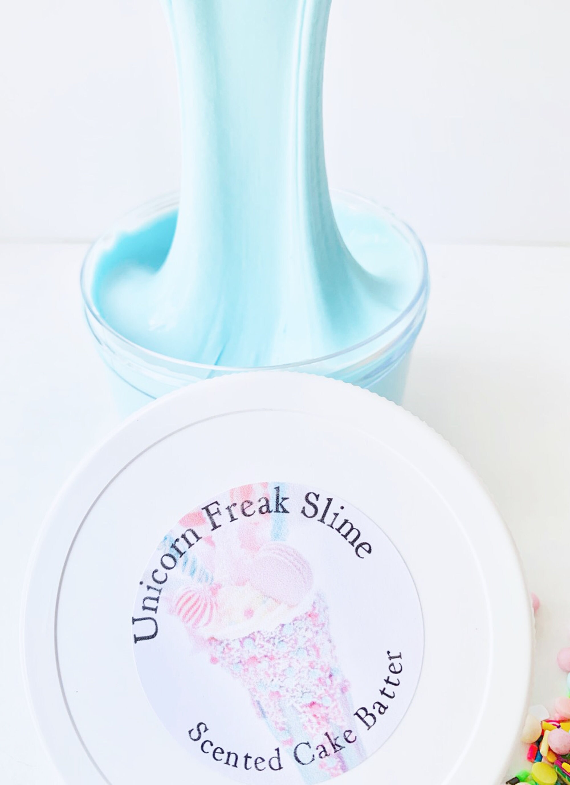 DIY Unicorn Freak Slime Scented Cake Batter W/charm & FREE Extras Kids  Activity Decorate Your Own Slime, Unicorn Gift for Kid Toy Slime Shop 