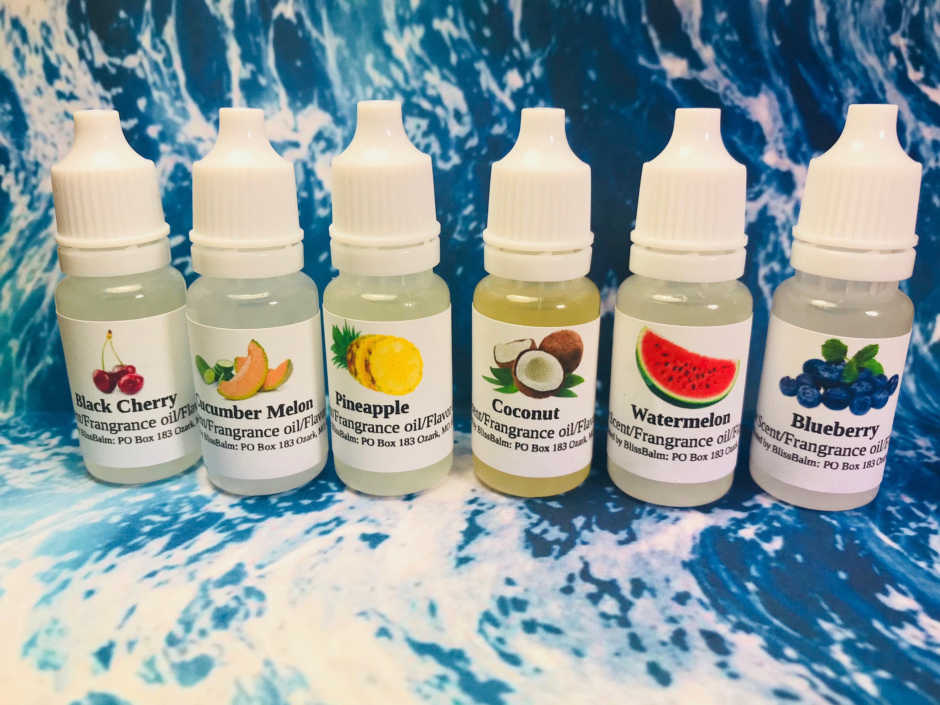 Slime aromas 6 Fruity Fragrance Oil Set RECETA DE Limo Etsy