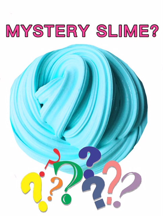 Mystery Slime 2, 4,or 8 Oz size Scented Cloud slime Butter, Fluffy, Glossy,...