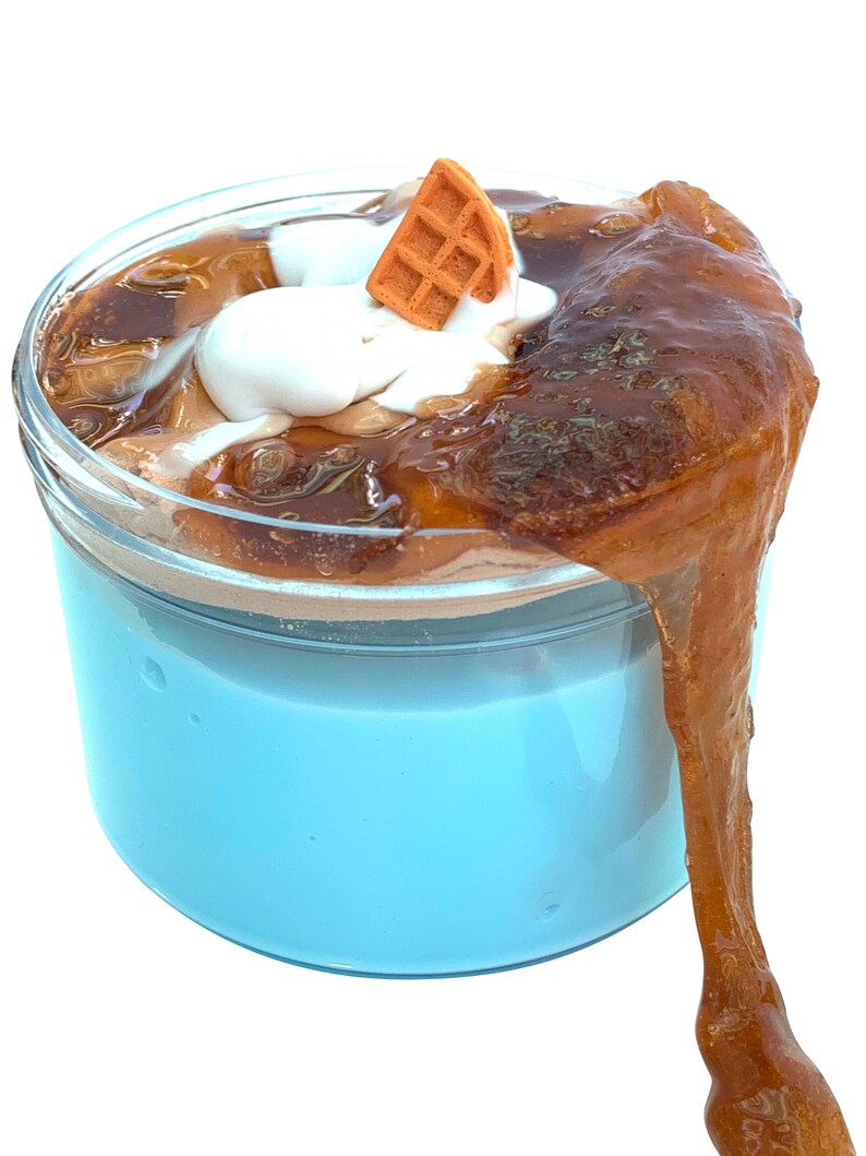 Blueberry Waffle DIY Clay Slime SET Fruit Scented Etsy