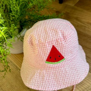 Toddler Girl Embroidered Summer Sun Hat-Summer Beach Hat with ties