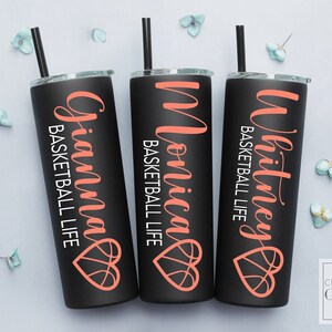 Gift for basketball players, gifts for ball player, athlete party favors , presents for coach, custom 20oz tumbler