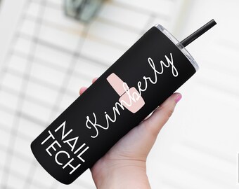 Nail tech, gifts for nail tech, nail tech grad, nail tech tumbler, nail tech gift, nail tech mug, nail technician, nail technician gift