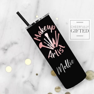 Makeup artist mug, Makeup artist gift, Makeup artist tumbler, Gifts for makeup artist, Gifts for salon, Salon gift, gifts for MUA