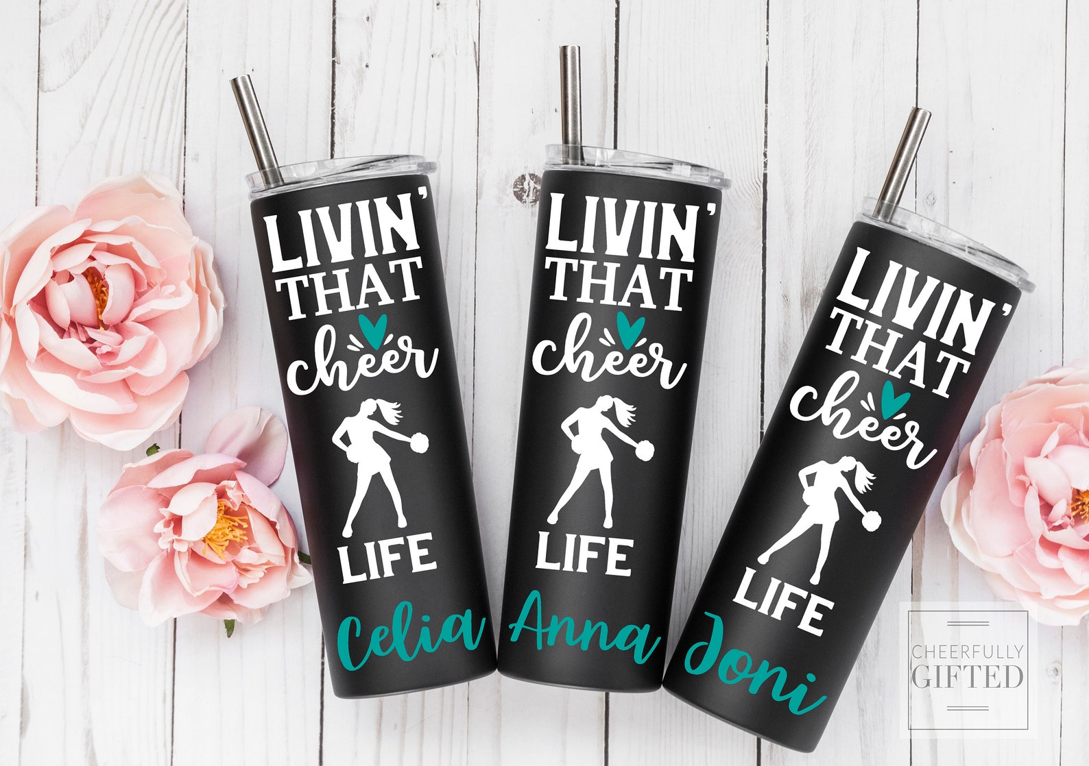 Cheer Tumbler Cheer Cup Gifts for Cheer Coach Cheer Cups Etsy