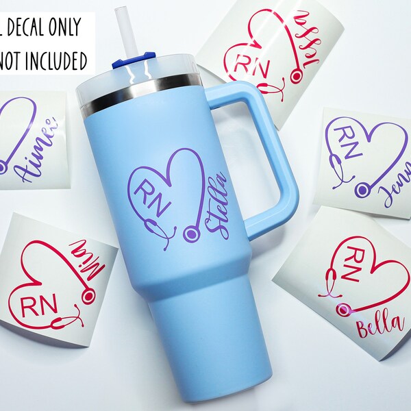 Nurse Vinyl Decal Etsy