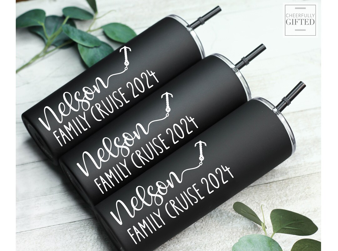 Family Cruise Tumblers Set of 123456789 , Cruising Accessories