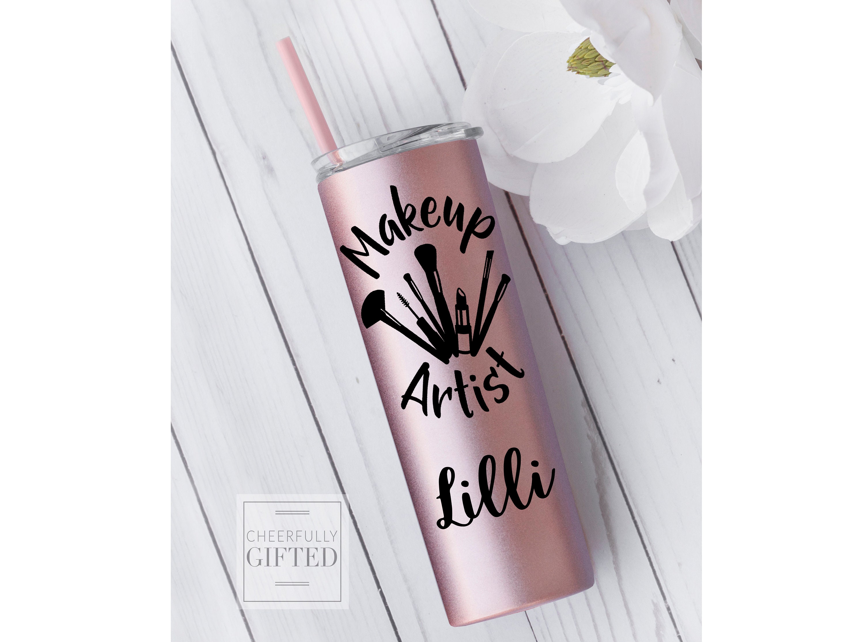 Makeup Artist Mug Makeup Artist Gift Makeup Artist Tumbler Etsy